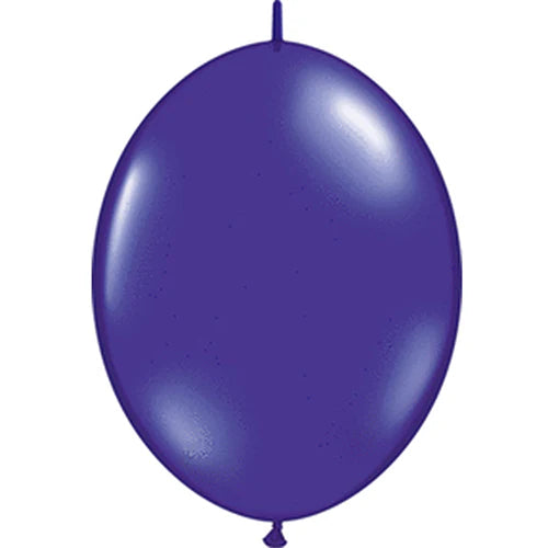 Qualatex QuickLink 6" Quartz Purple Latex Balloons (50/Pk)