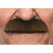 Medium Brown Self-Adhesive Costume Moustache, 10 x 3 cm