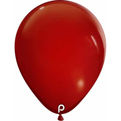 Prima Garnet 11-Inch Round Latex Balloons, 100 Count