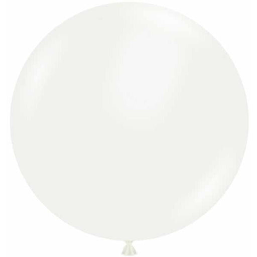 TUFTEX 36-Inch Standard White Latex Balloons, 2-Pack