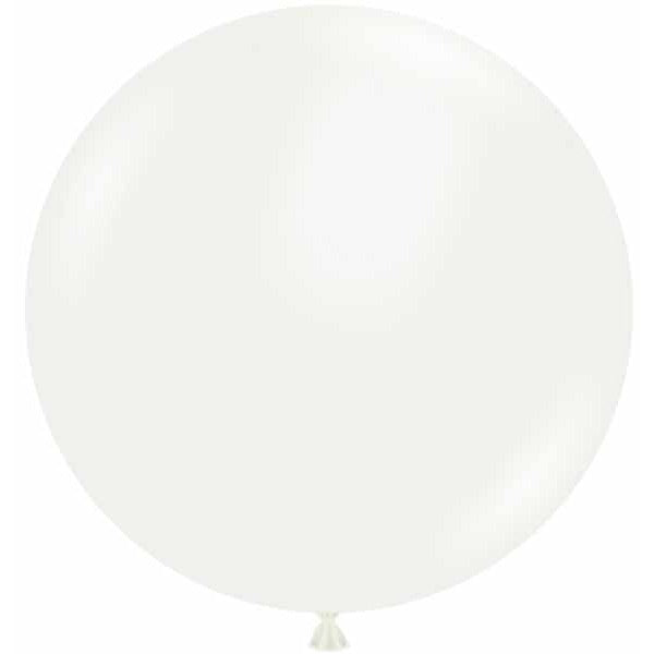 TUFTEX 36-Inch Standard White Latex Balloons, 2-Pack