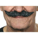 MOUSTACHE SALT PEPPE R 12.5 CM X 2.5 CM