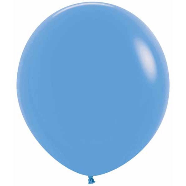 Sempertex Neon Blue #240 18-Inch Latex Balloons, 25 Count