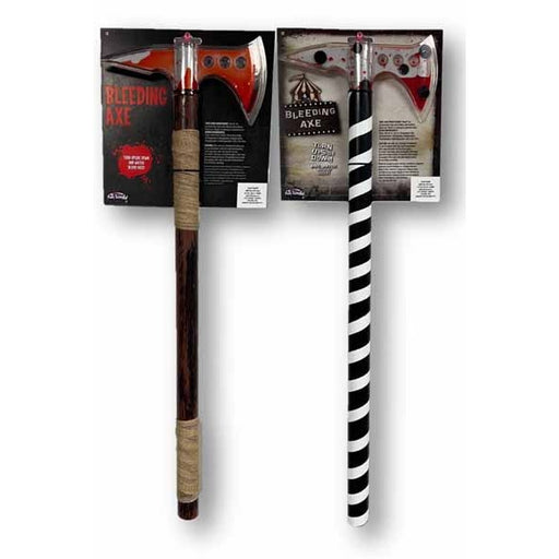 24-Inch Bleeding Axe Costume Accessory, Assorted Styles