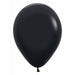 Sempertex 5-Inch Black Latex Balloons, 50 Count