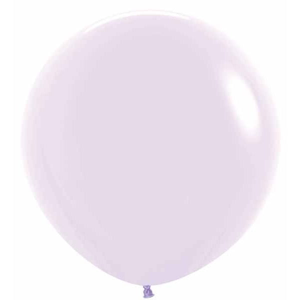 Sempertex 36-Inch Pastel Matte Lilac Latex Balloons, 2-Pack