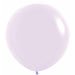 Sempertex 36-Inch Pastel Matte Lilac Latex Balloons, 2-Pack