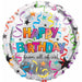 Happy Birthday From All of Us 18-Inch Foil Balloon