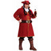 Captain Blackheart Plus Size Pirate Costume