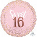 Blush Sixteen Jumbo Foil Balloon