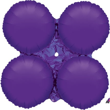 16-Inch MagicArch Small Metallic Purple Foil Balloon