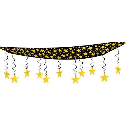 STARS ARE OUT CEILING DECO 12"X12"