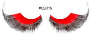 Red and Black False Eyelashes