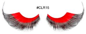 Red and Black False Eyelashes