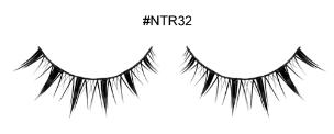 Black Glamour False Eyelashes NTR32