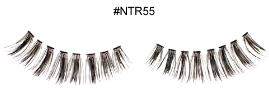 Black Natural False Eyelashes NTR55