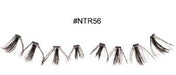 Black Natural False Eyelashes, Style NTR56