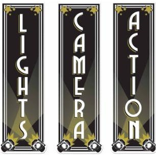 LIGHTS CAM,ACTION CO CUTOUTS 3/PK
