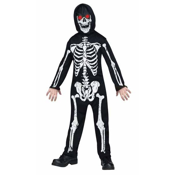 Fade In/Out Skeleton Phantom Child Costume, Large (12-14)
