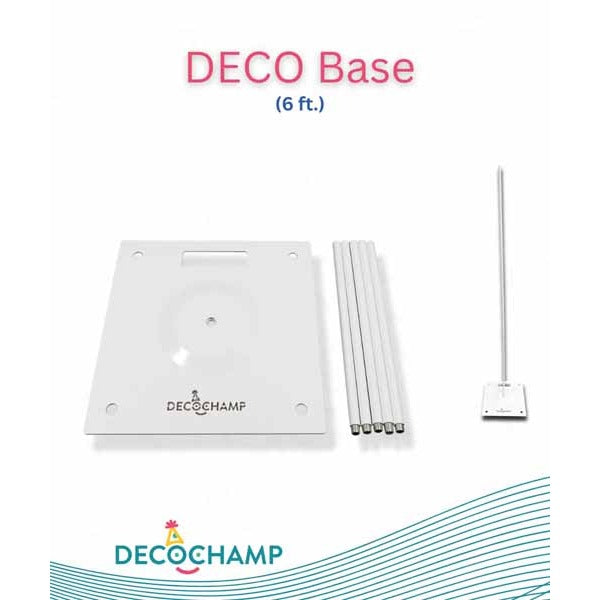 DECOCHAMP DECO BASES 12" X 12" 6' HIGH
