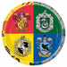 Harry Potter Hogwarts 9-Inch Paper Plates, 8 Pack