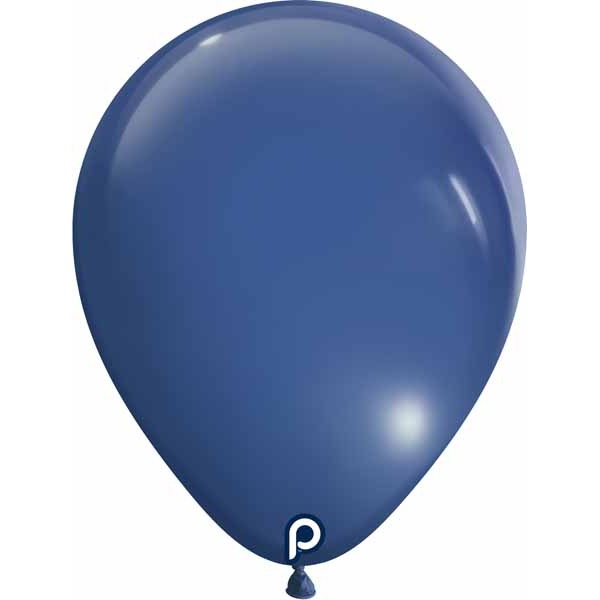Prima Blue Nova 5-Inch Round Latex Balloons, 100 Count
