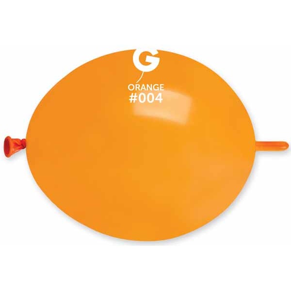 Gemar Glink 13-Inch Orange #004 Latex Balloons, 50 Count
