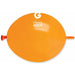 Gemar Glink 13-Inch Orange #004 Latex Balloons, 50 Count