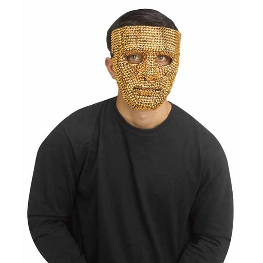 Gold Mask with Bling