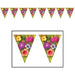 Luau Pennant Banner, 10 Inches x 12 Feet