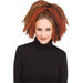 Brown/Auburn Crimped Costume Wiglet