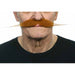Strawberry Red Costume Moustache, 27 x 3 cm