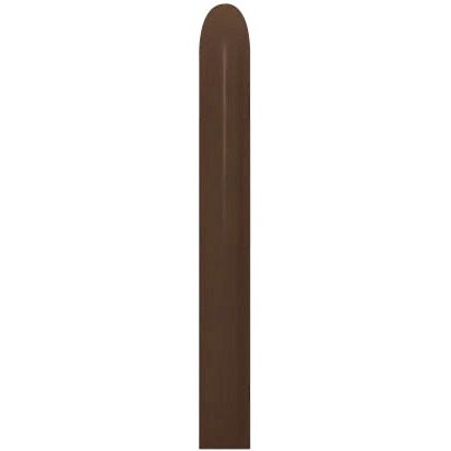 Sempertex Chocolate Brown 260 Twisting Balloons, 50 Count