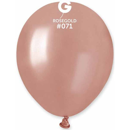 GEMAR 5" METALLIC ROSE GOLD #071 100/B