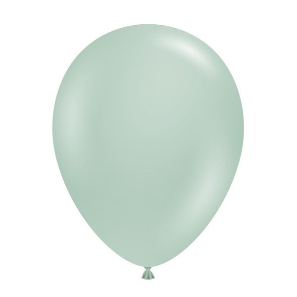 TUFTEX Empower Mint 5-Inch Latex Balloons, 50 Count