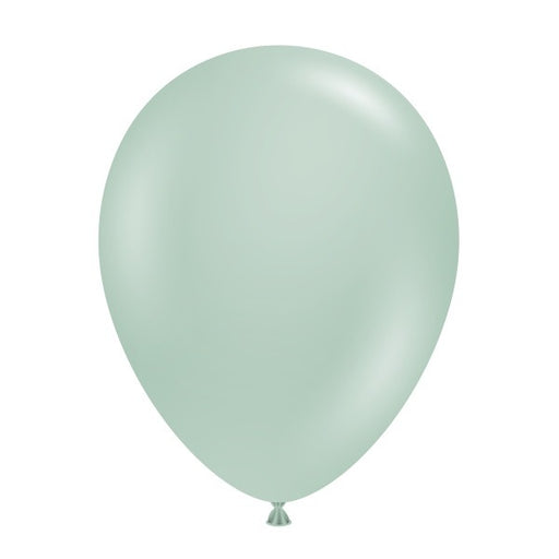 TUFTEX Empower Mint 11-Inch Latex Balloons, 100 Count