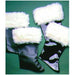 Professional Patent Leather Santa Claus Boot Tops