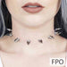 Woochie Goth Choker Latex Prosthetic