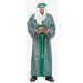 Adult Green Wise Man Costume with Headdress