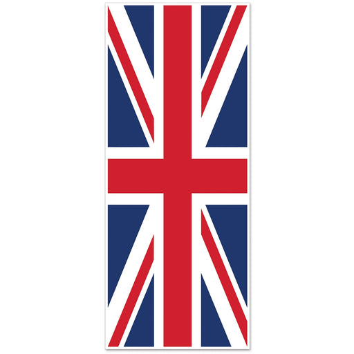 Union Jack Door Cover, 30 Inches x 6 Feet