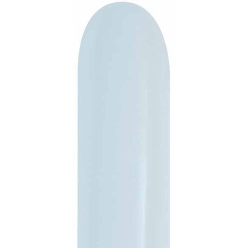 Sempertex White 360 Latex Twisting Balloons, 50 Pack