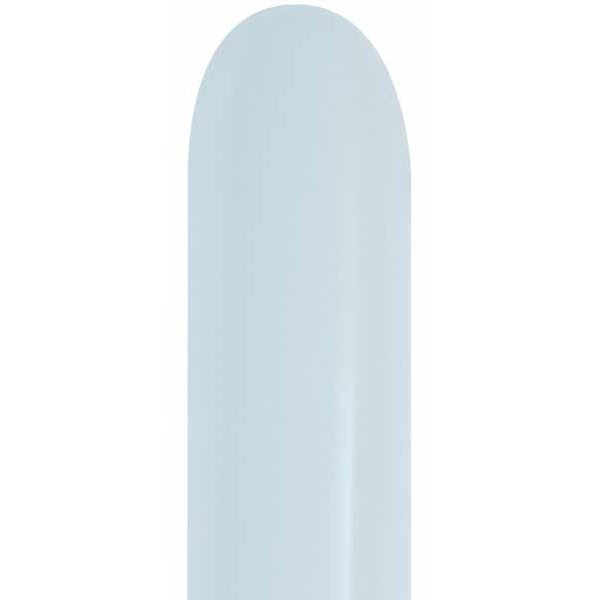 Sempertex White 360 Latex Twisting Balloons, 50 Pack
