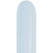 Sempertex White 360 Latex Twisting Balloons, 50 Pack
