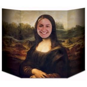 Masterpiece Smile Photo Prop, 37 x 25 Inches