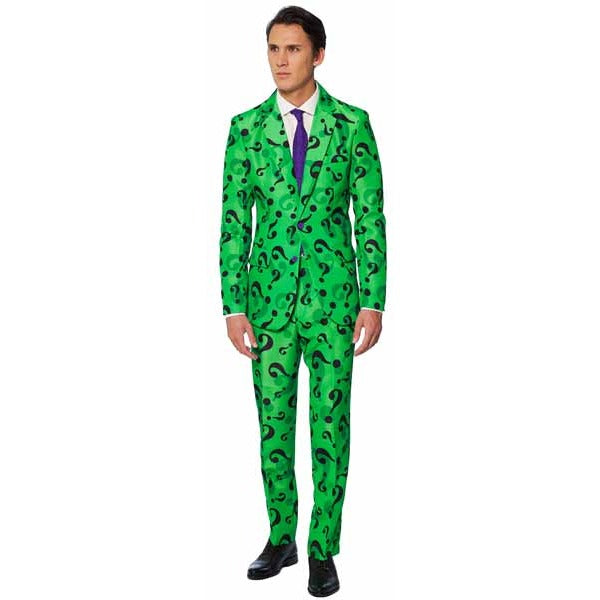 Suitmeister The Riddler Men's Costume Suit, XX-Large