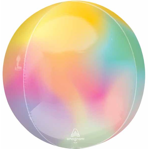 Pastel Stardust Ombre 16" Orbz Foil Balloon