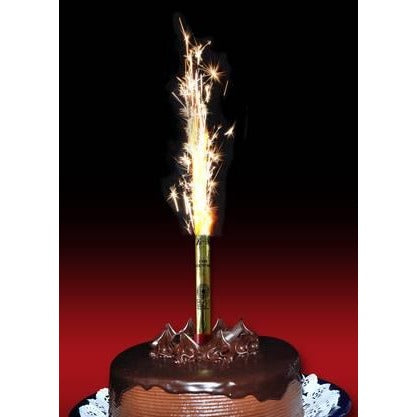 Pyro Cake Fountain Toppers, 4 Pack
