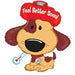 Feel Better Sick Pup 37-Inch Foil Balloon