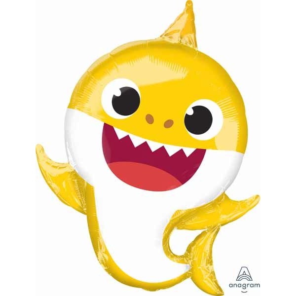 Baby Shark Shaped Foil Balloon