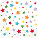 Multicolor Stars 2-Ply Luncheon Napkins, 20 Count